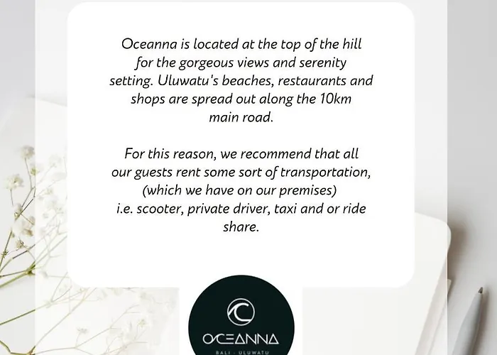 Oceanna - Uluwatu, Bali ゲストハウス ウルワツ